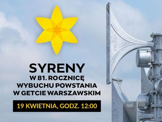 Dziś zawyją syreny w całej Warszawie