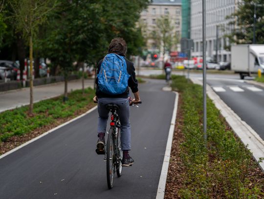 Nowa trasa rowerowa połączyła Wolę ze Śródmieściem