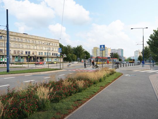 Piesi przy dawnym pedecie górą. Ruszyła jedna z najbardziej wyczekiwanych inwestycji na Młynowie