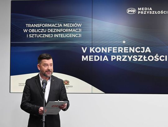 Prezes PAP na konferencji "Media Przyszłości": to agencje prasowe decydują o tym, co jest w mediach