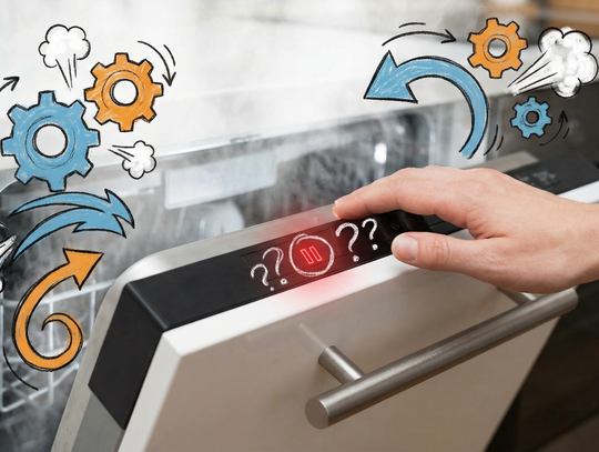 Wyłączenie zmywarki w trakcie pracy – kiedy można? czy można?