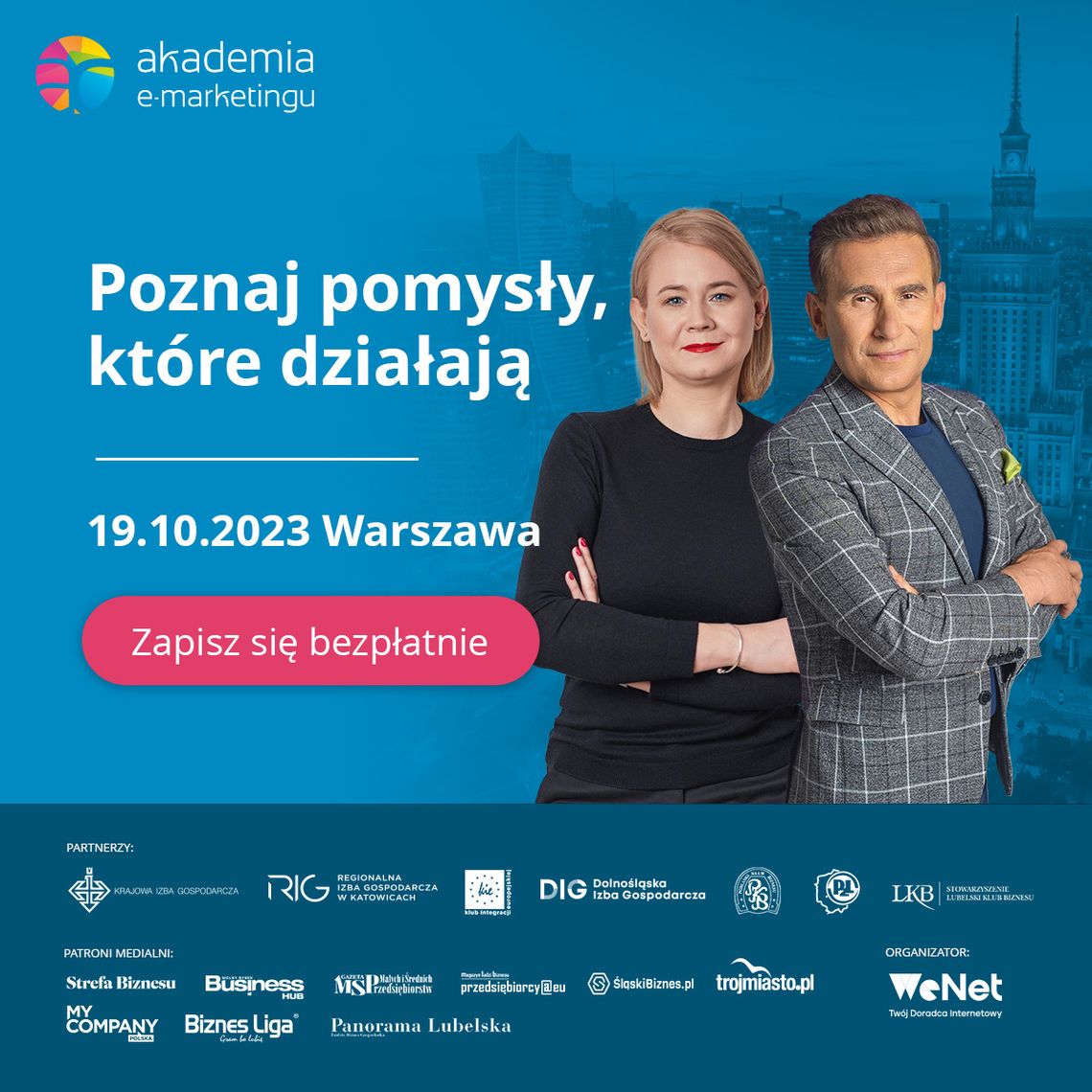 Akademia e-marketingu dla MŚP. Kilkuset przedsiębiorców z Warszawy i Mazowsza weźmie udział w darmowych szkoleniach