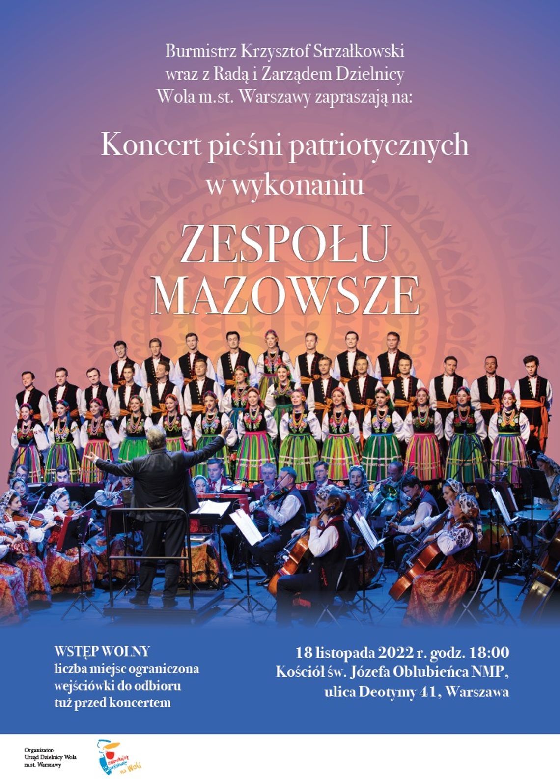 Koncert zespołu Mazowsze, święto padla i wykład o historii dzielnicy. Wydarzenia na Woli