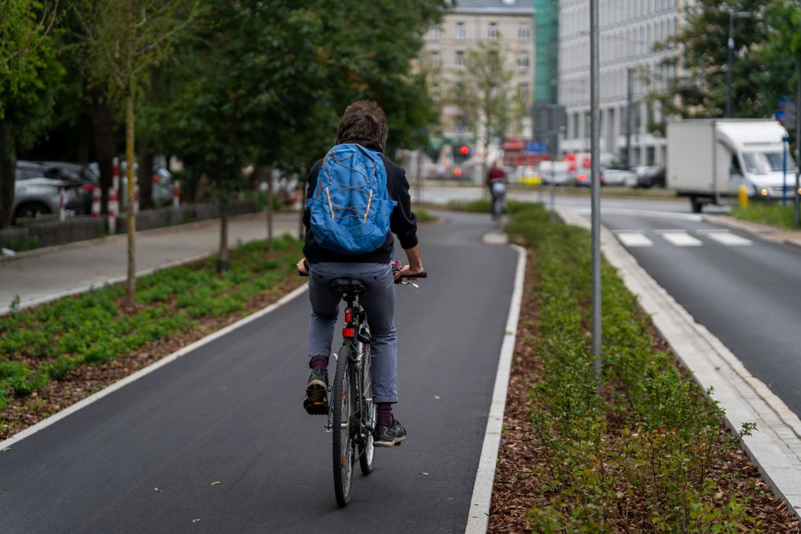 Nowa trasa rowerowa połączyła Wolę ze Śródmieściem