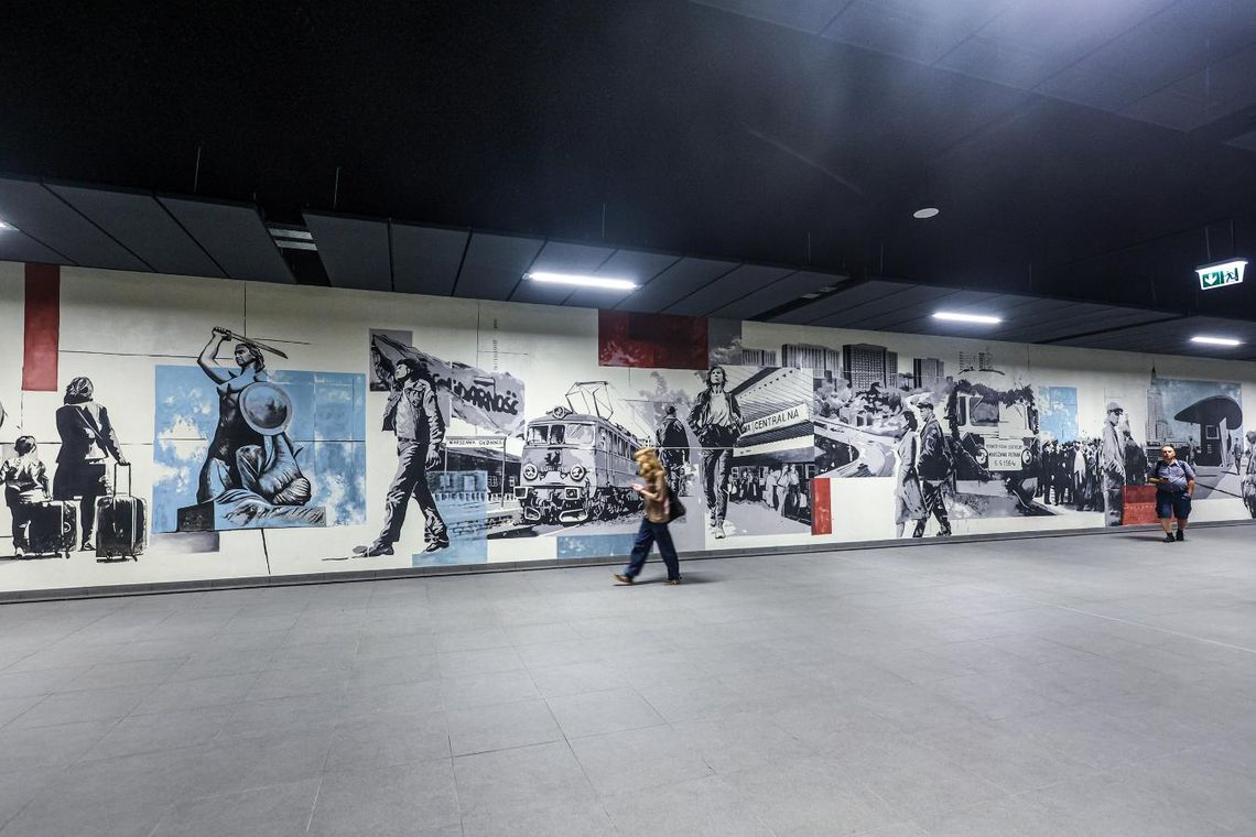 Nowy tunel na stacji Warszawa Gdańska otwarty