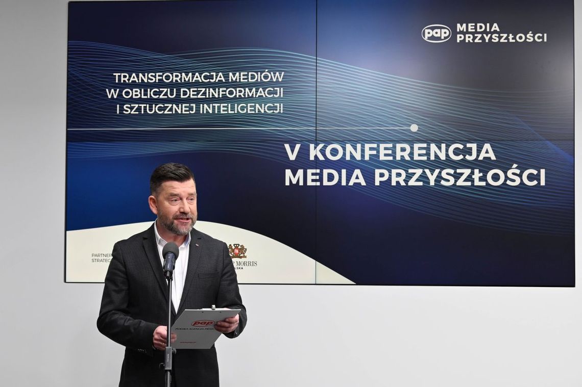 Prezes PAP na konferencji "Media Przyszłości": to agencje prasowe decydują o tym, co jest w mediach