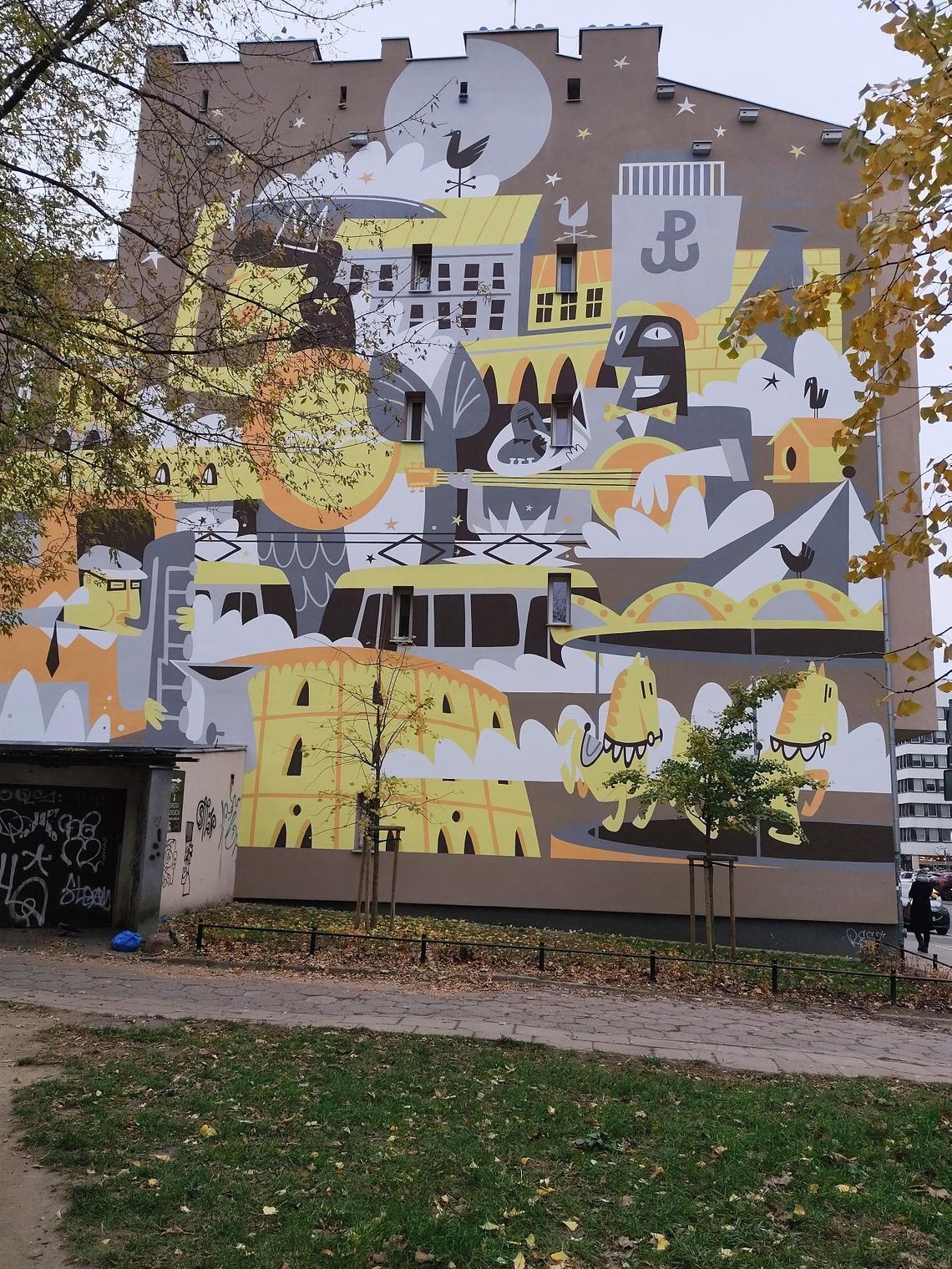 Śladami wolskich murali