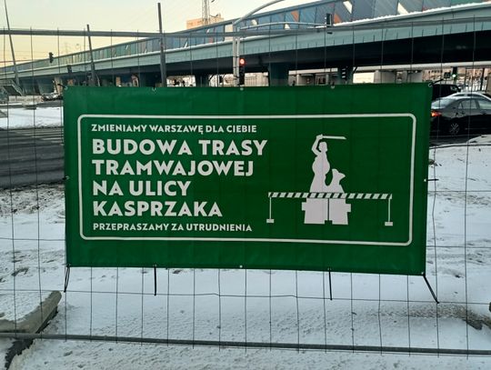 Koniec z oczekiwaniem na tramwaj. Budowa tramwaju na Kasprzaka dobiega końca